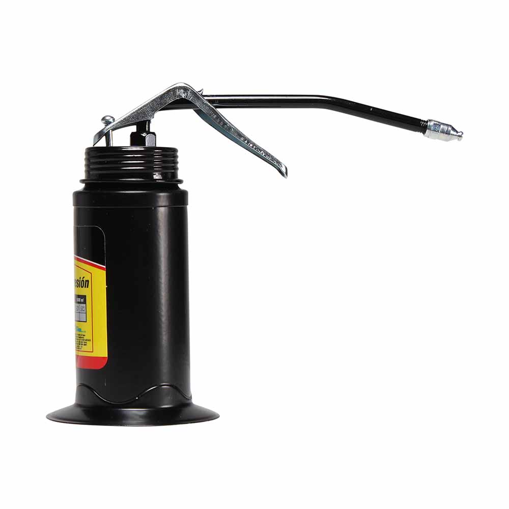 Aceitera de presión, bote de acero, tubo rígido (16 ml) - Imagen 4