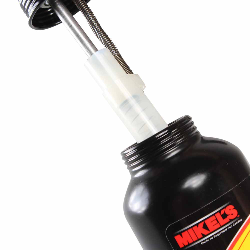 Aceitera de presión, bote de acero, tubo flexible (25 ml) - Imagen 3