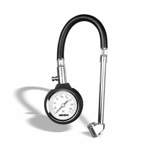 Calibrador de carátula profesional HD con manguera rango (-16 PSI)