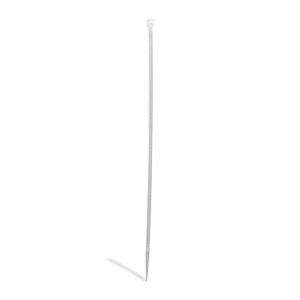 Cinchos de plástico 2.5x15 mm, 100 pzas, Blanco