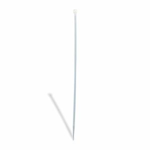 Cinchos de plástico 4.6x3 mm, 100 pzas, Blanco