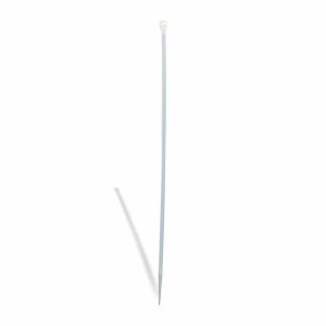 Cinchos de plástico 4.6x37 mm, 100 pzas, Blanco