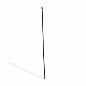 Cinchos de plástico 4.6x37 mm, 100 pzas, Negro