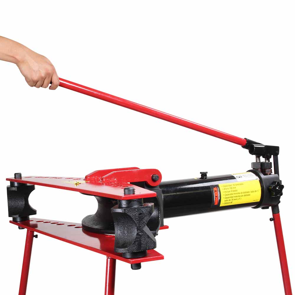 Dobladora para tubo horizontal hidráulica (15 ton) - Imagen 7