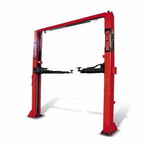 Elevador 2 postes asimétrico con travesaño (4,536 kgs)