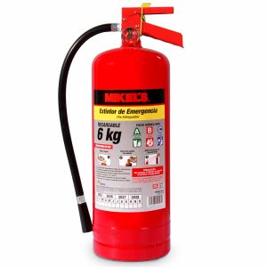 Extintor de Emergencia recargable  (6 kgs)
