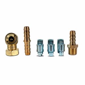 Accesorios neumáticos para manguera (6 pzas)