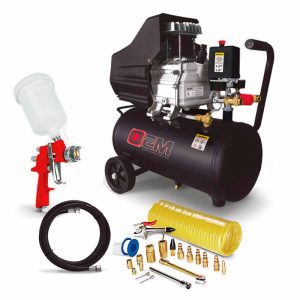OEM Compresor de aire de 2.5 HP con kit neumático y Accesorios