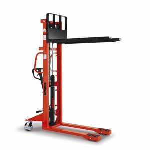 Montacargas hidráulico manual, 3 mts elevación, (1 ton)