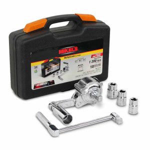 Multiplicador de torque  885 pie/lb (Incluye 3 Dados: 17,19,21 mm)