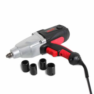 Pistola de impacto eléctrica (7 lb/ft) con 4 Dados