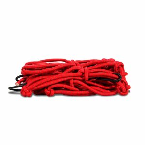 Red de carga roja con reflejante (4 X 4 cms)
