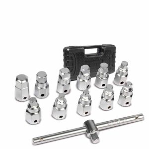 Kit juego de Dados y Llaves 3/8" para tapón de carter
