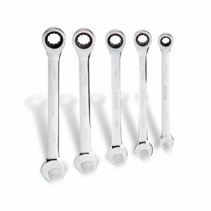 Set de Llaves combinadas con matraca (5 pzas)