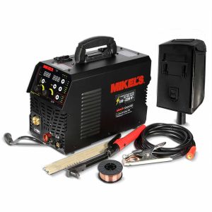 Soldadora de micro alambre y electrodo inverter (2 amp)